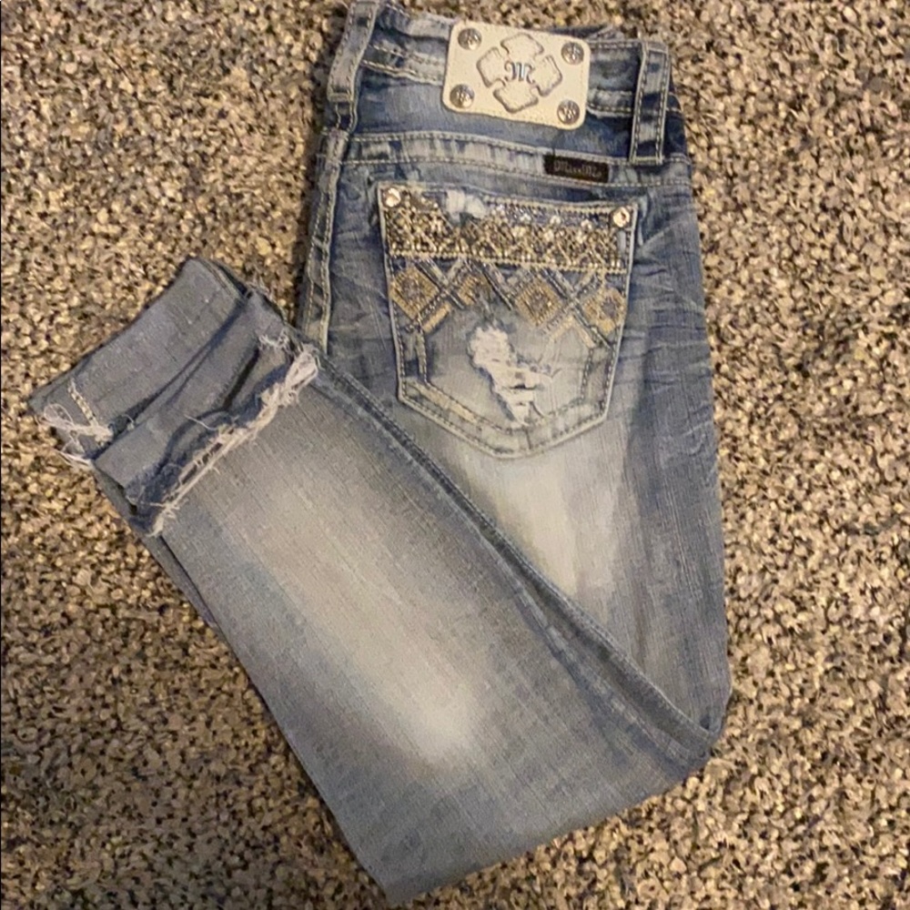 Miss Me Signature Ankle SkinnyJeans